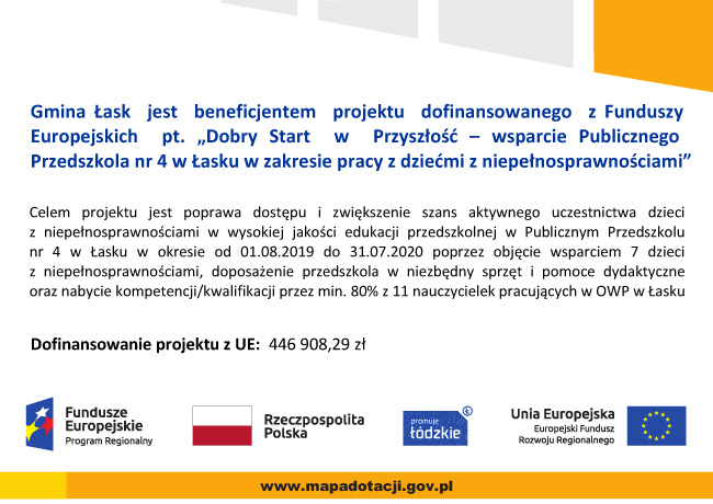 plakat dobry start w przyszlosc